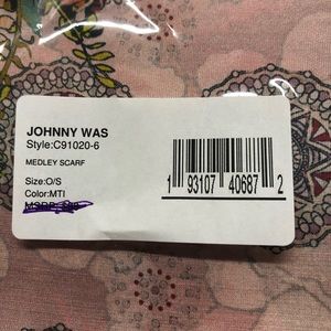 Johnny Was scarf never been used